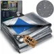 HDPE Plandeka 400x600cm, 120g/m2, Otporna na UV, Mróz i Vodu