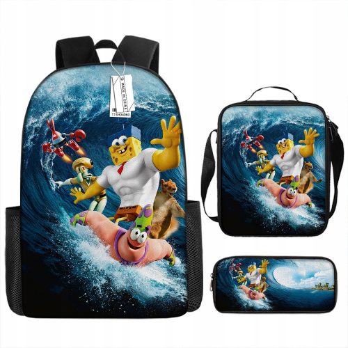 Novi SpongeBob SquarePants Školski Set RANAC A4 TORBA PERNICA