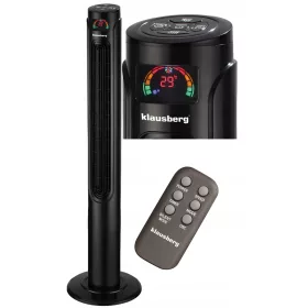    VELIKI STUPNI VENTILATOR 120cm sa DALJINSKIM LED displejom displej TEMPERATURE