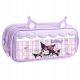 Vrhunska multifunkcionalna torba za pernice, trodijelna Kuromi Melody 22cm