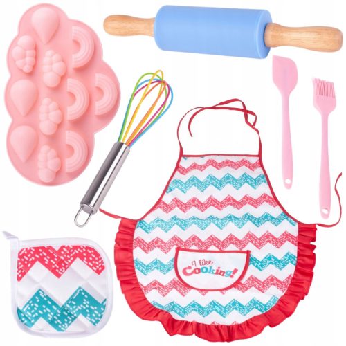 KUHINJSKI SET ZA DJECU "Junior Chef" SILIKON 7u1