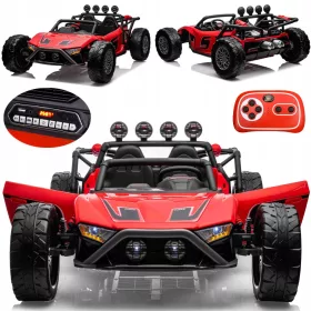   Auto Buggy Racing dvosjed PA0281 - Dvosed za djecu s daljinskim upravljanjem

Auto Buggy Racing dvosjed PA0281 je idealno vozilo za avanturističku vožnju vašeg mališana. Ovo dvosjedno vozilo na akumul