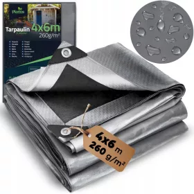  Cerada Plonos 4 × 6 m 260 g/m² | HDPE vodootporna cerada