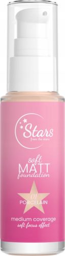 STARS FROM THE STARS Puder Učvršćujućih Mat efekt 01 Porculan