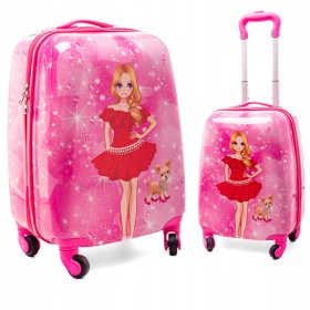    DJEČJI PUTNI KOVČEG RGL DJEČJA PRTLJAGA UZORI 4 KOTAČA RGL ABS