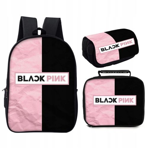 BLACKPINK Premium ŠKOLSKI SET - Visokokvalitetni Plecak, Torba, i Futrola za Pencine