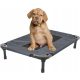 Lucky Dog Deluxe Krevet za Pse Sive Nijanse sa Podignutim Ramenima 73 cm x 51 cm