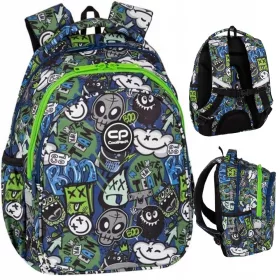 Poučna torba s tri odjeljka 21L Coolpack Jerry MONSTER TEAM