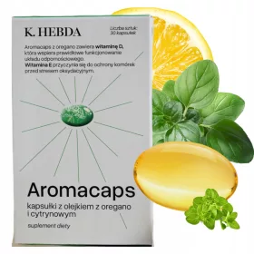   Aromacaps® Kapsule s Oreganom i Limunom - Dvofazni Sistem Zaštitite Imunitet