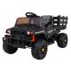  Farmer pick-up auto za djecu crni + daljinski upravljač + prtljažnik + lopata + EVA +