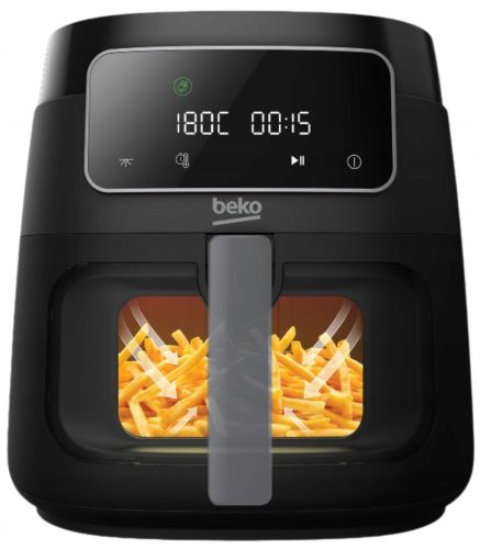 Friteza bez masnoće Beko FRL3374B 7.6L 1750W 9 programa LCD timer