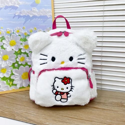 PLETENI RUKSAK Hello Kitty roza ROZI ruksak, nijanse roze