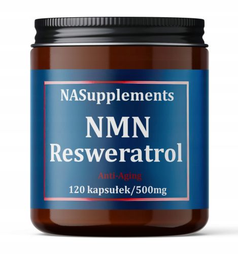 NMN + Resveratrol: Sinergijska podrška za dugovječnost i regeneraciju - 120 kapsula