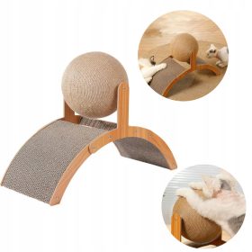 Drewneni grebalica za mačke SHOPUJ.PL do 60 cm