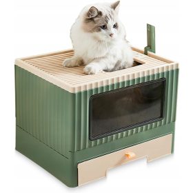   Emes Luksuzna Zatvorena Kutija za Mačke 45 cm x 34 cm x 33,5 cm