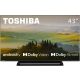  Toshiba 43UA3E63DG 43" LED 4K UHD TV Android TV HDR Bluetooth