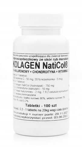  NatiCol kolagen + hijaluronska kiselina + hondroitin + vitamin C Podkowa tablete