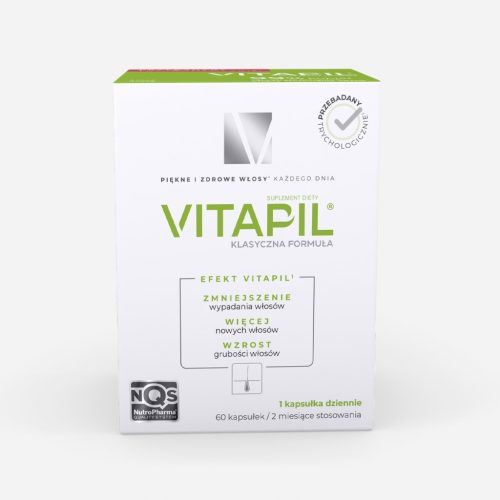 Vitapil Nutropharma: Dodatak prehrani za zdravu kosu, kožu i nokte