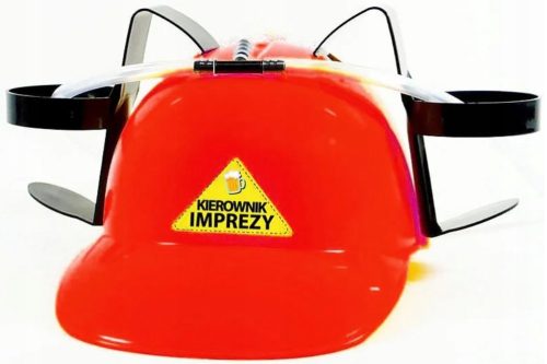  RED BEER HELMET VODITELJ ROĐENDANSKE ZABAVE