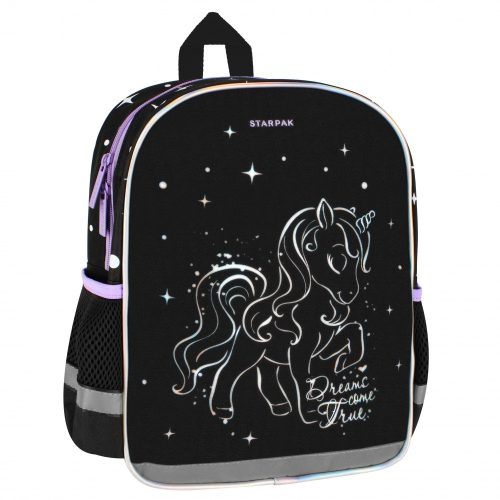 PREDŠKOLSKI RUKSAK ZA IZLET UNICORN HOLO BLACK