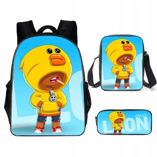 Brawl Stars ŠKOLSKI SET RUKSAK A4 TORBA FUTROLA ZA OLOVKE NOVO