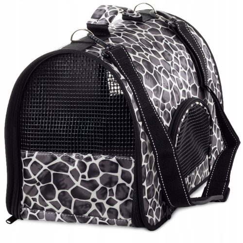 Nosiljka za pse Velika na Ramena Sklopiva crna L/XL 23,5 cm x 48 cm 29,5 cm