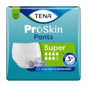 TENA Gaćice ProSkin Super L upijajuće gaćice 30 kom NOVO