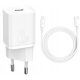Baseus Super Si USB-C PD 20W zidni punjač + 1m Lightning kabel