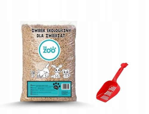 THE ZOO DREVENI PELETI OD PESTACA 30L ZA MAČKE, ZECEVE I GLADOVCE + LOPATA