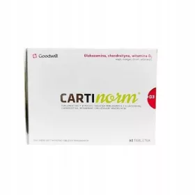   Cartinorm + D3 vitamin D ZA ZGLOBOVE KOSTI MIŠIĆE 60 tableta