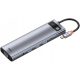 ADAPTER HUB 11IN1 BASEUS 3XUSB/USB C PD 100W AUX VGA 2XHDMI SD RJ45 MICRO SD