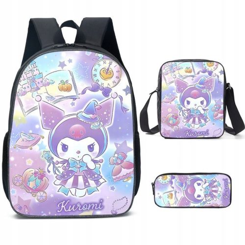 Kuromi ŠKOLSKI SET RUKSAK A4 TORBA PERNICA
