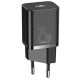 Baseus Super Si PD Quick Charge 25W Crni Zidni Punjač