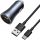 Baseus Brzi Auto Punjač USB Napajanje s Kabelom USB-C