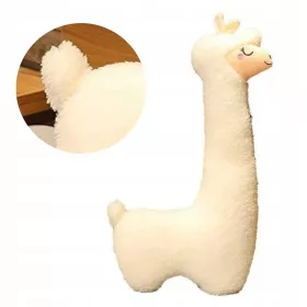   Ljupka Alpaka Puhasta Meka Maskota Lama Plišana Igračka Velika S 75 cm