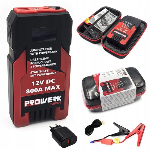 Booster startni uređaj za automobil SENA 12V 800A POWERBANK JUMP STARTER TORCH