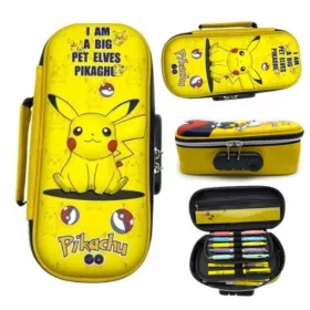   Pikachu Pokemon 3D efektom pernica za školu s proširivim kapacitetom