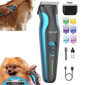   ONEISALL PROFESIONALNI BEŽIČNI TRIMER ZA ŽIVOTINJE 6 DODATAKA