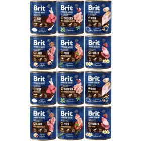  Brit Premium By Nature mokra mješavina hrane 12x 800 g