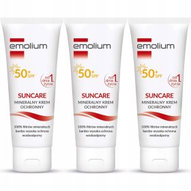   EMOLIUM Suncare SPF 50+ zaštita od sunca 3x50ml - Krem za osjetljivu kožu