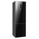 Amica FK3356.4GBDF Total NoFrost LED hladnjak 322l Tamno staklo 35dB