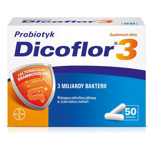 Dicoflor 3 Probiotik, 50 kapsula