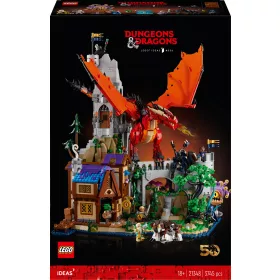 LEGO Ideas 21348 Tamnice i zmajevi: Priča o crvenom zmaju