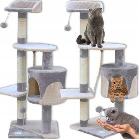 Drapak Kojec Legowisko za Mačke 112 cm - CAT POST TOWER