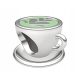  CHARMS PRIVJESAK MATCHA LATTE MATCHA KAVA ŠALICA ZA ČAJ LJUBAV KAVA