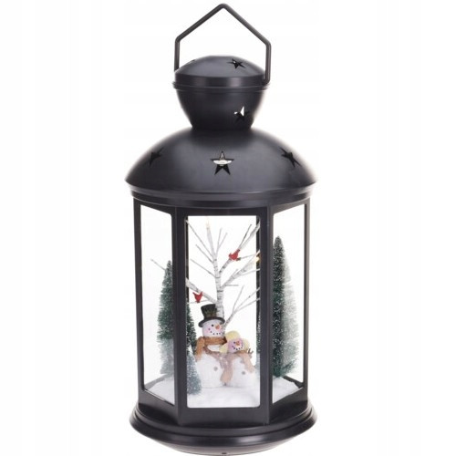  Božićni lampion s LED rasvjetom 43 cm SAT