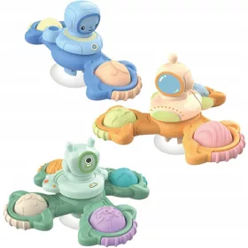    Vrtilice s usisivačem, 3 kom senzorne igračke Space Element Design