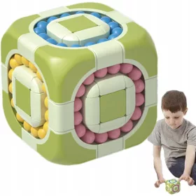    Puzzle Fidget Toys, Rotirajuće igračke u obliku kocke Magic Bead