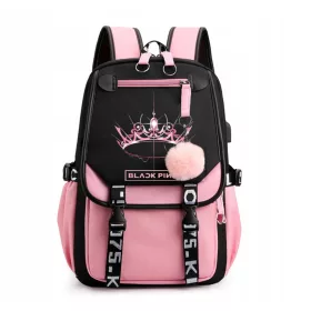   Fortnite ruksak za školu s jednom pregradom Nijanse ružičaste