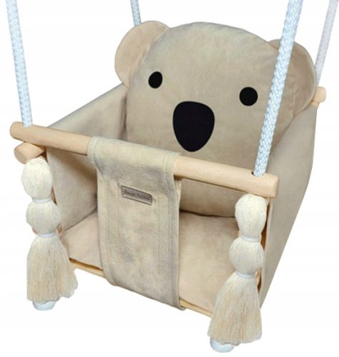 DJEČJA LJULJAČKA za sobu na poklon Koala Bear Beige
